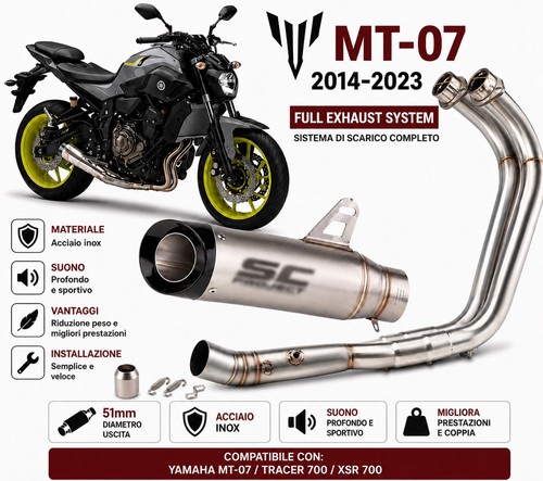 Scarico completo yamaha - completo,