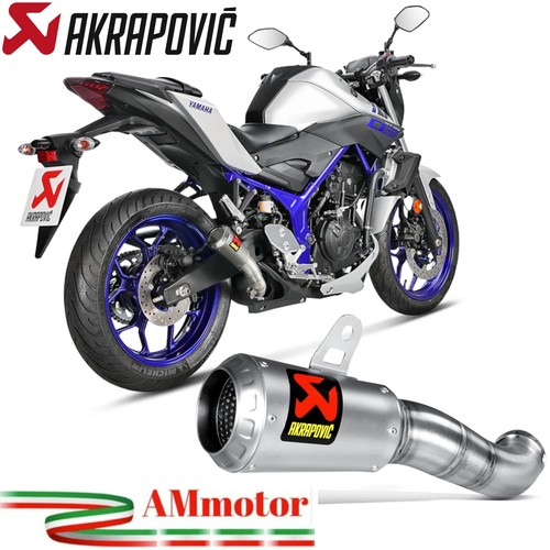 Akrapovic yamaha 2017 - yamaha, mt-03